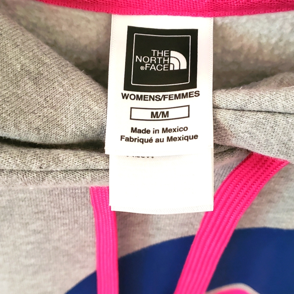 The North Face Grey Rainbow Hoodie - Picture 2 of 4